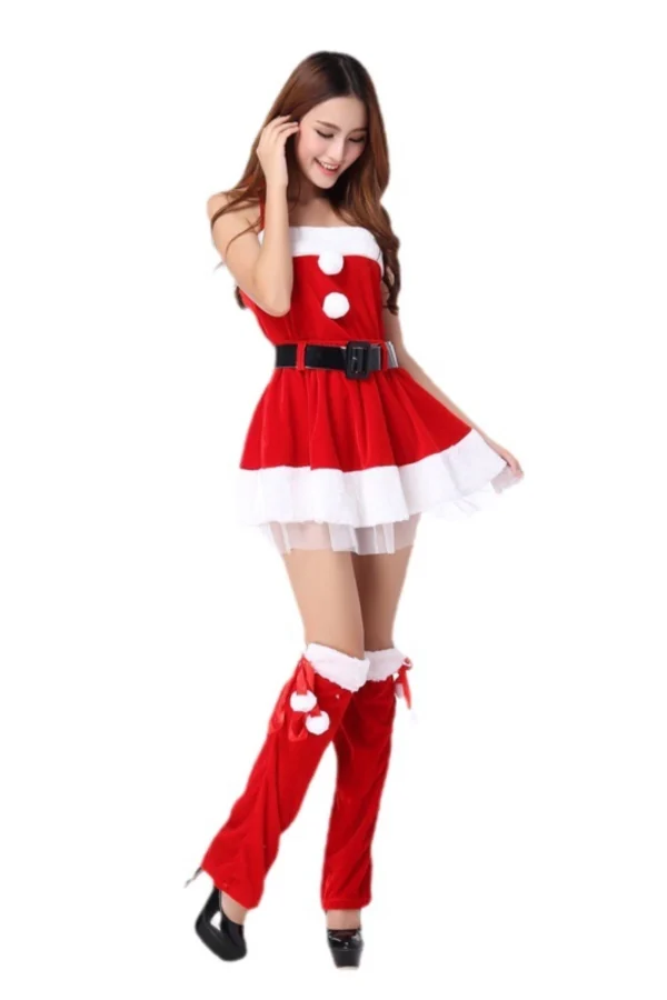 Private Label Mrs Claus Costume - Exclusive Sexy Lingerie - Supreme Lingerie Private label Mrs Claus costume for exclusive sexy holiday lingerie