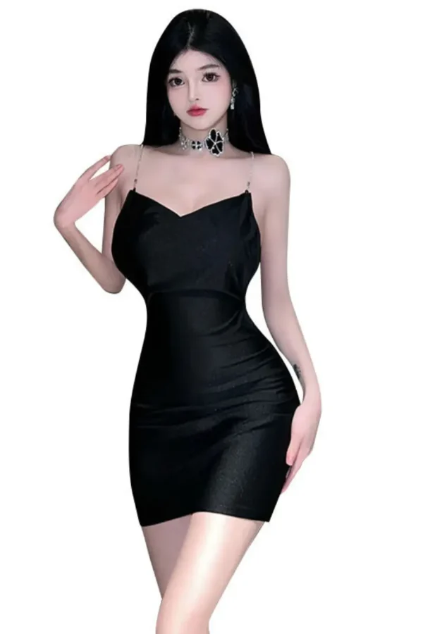 Elegant black sexy lingerie cheongsam for wholesale customers