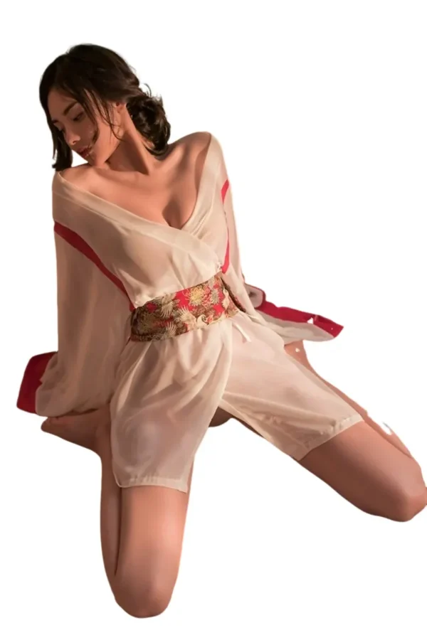 Lightweight b2b kimono robe lingerie ideal for wholesale and private labels.