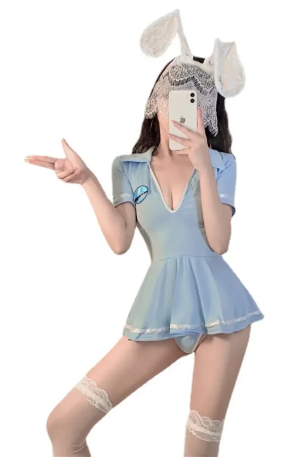 Stylish bunny woman lingerie wholesale, perfect for themed occasions.