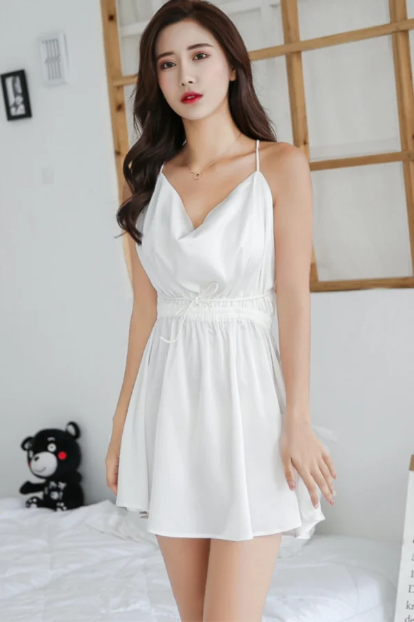 Cotton lace nightgown wholesale featuring a perfect fit design