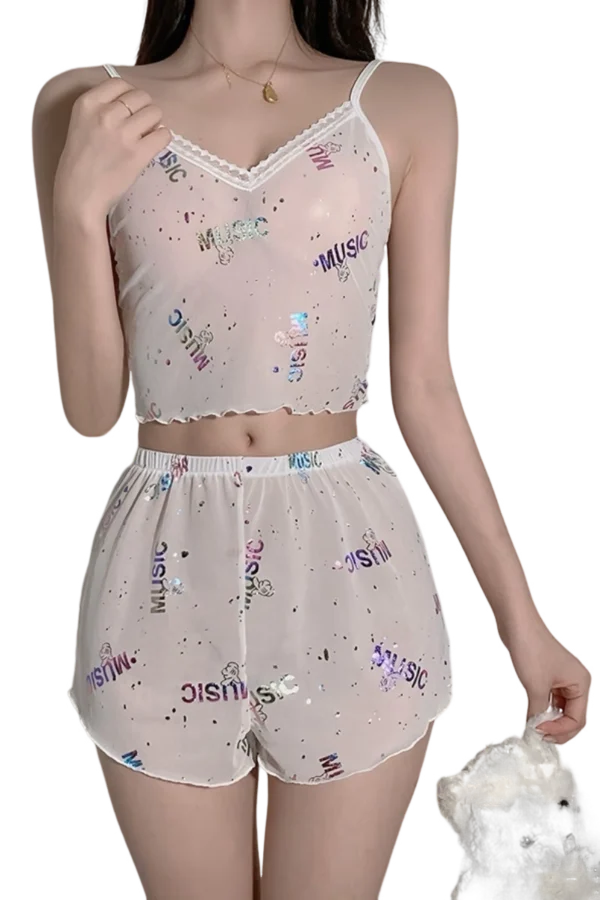 Simple and elegant private label white lace nightgowns