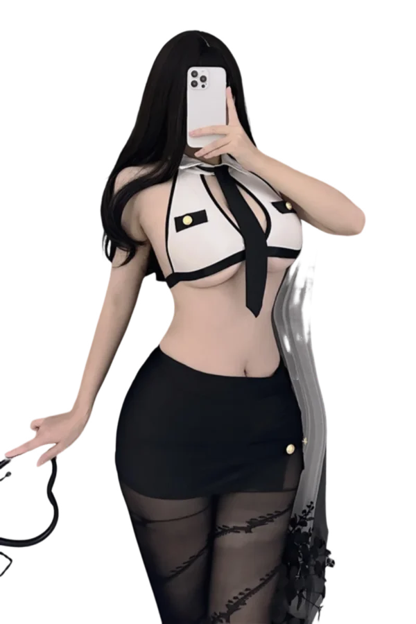 Comfortable and stylish stewardess costume women OEM in modern design.